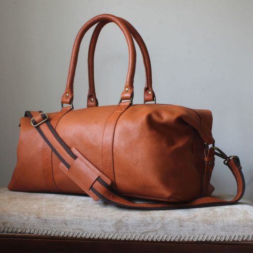 Anthony Tan Leather Weekender