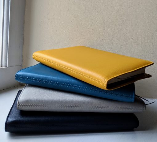 Luxurious leather notebook