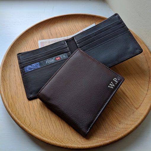 Classic Foiled Leather Wallet